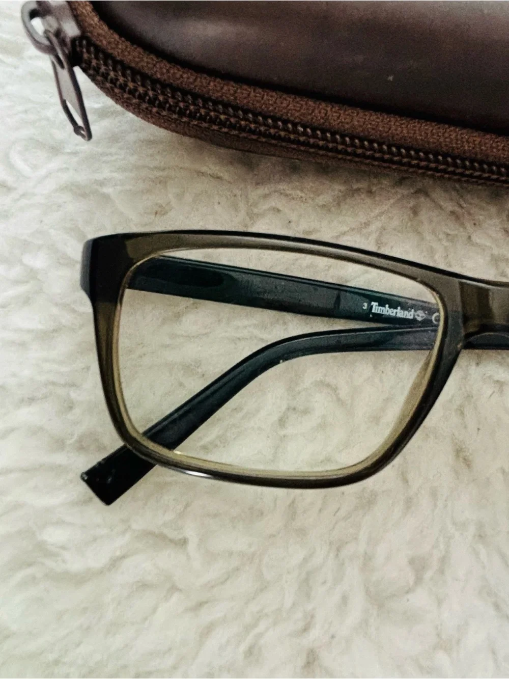 Timberland TB1744 096 Gray/Black Unisex Eyeglasses Frame only w/ Case 55x16 145